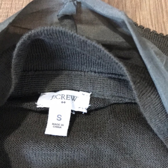 J.Crew Brown and Gold Cardigan Size S - Picture 2 of 6